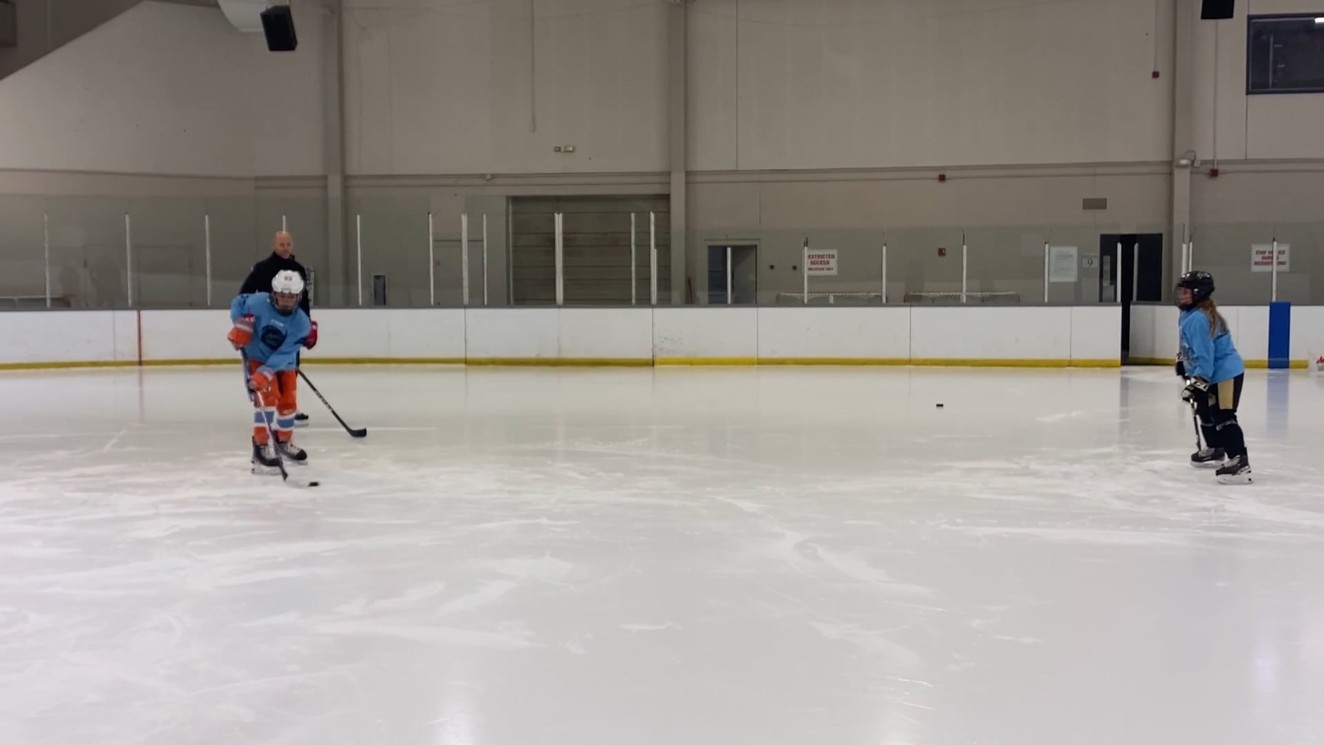 Scanning the Ice - Forward-Backward Drill